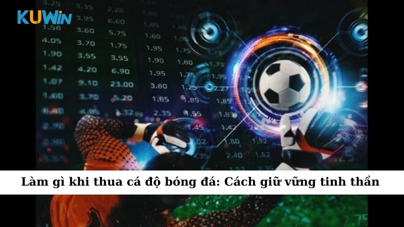 Làm gì khi thua cá độ bóng đá