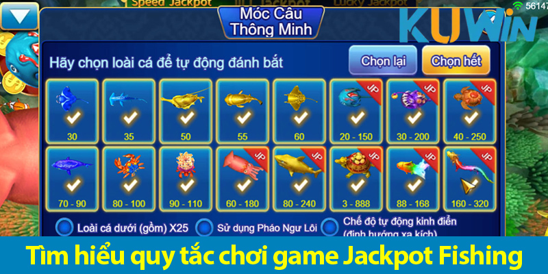 Cách săn cá hiệu quả trong game bắn cá Jackpot cực đỉnh